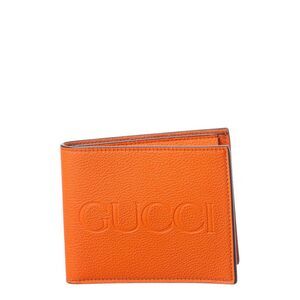 Gucci Leather Wallet, Orange